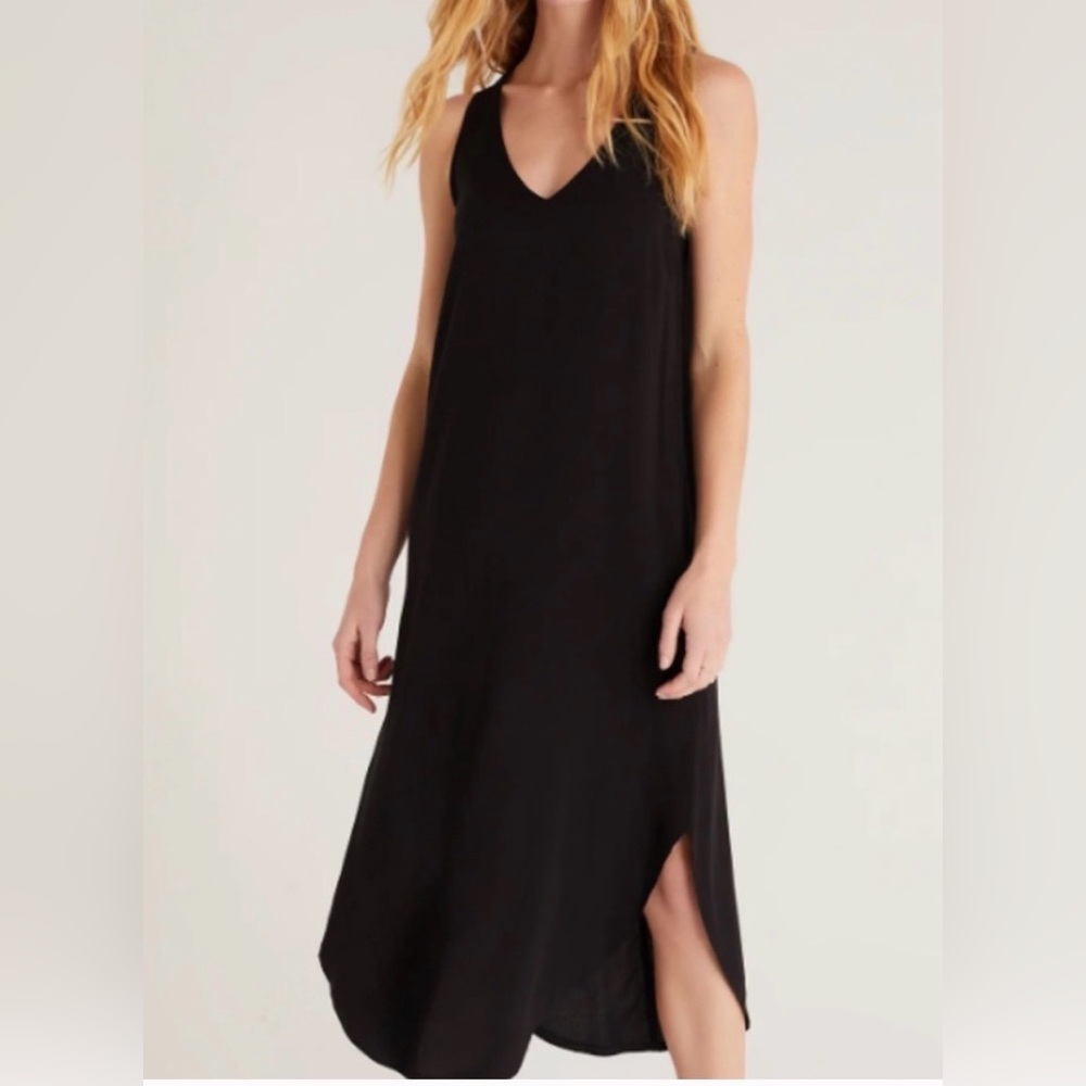 Z Supply Black Sleeveless Maxi Dress